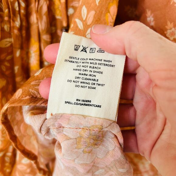 Spell & the Gypsy Utopia Blouse Size XS - Picture 5 of 7